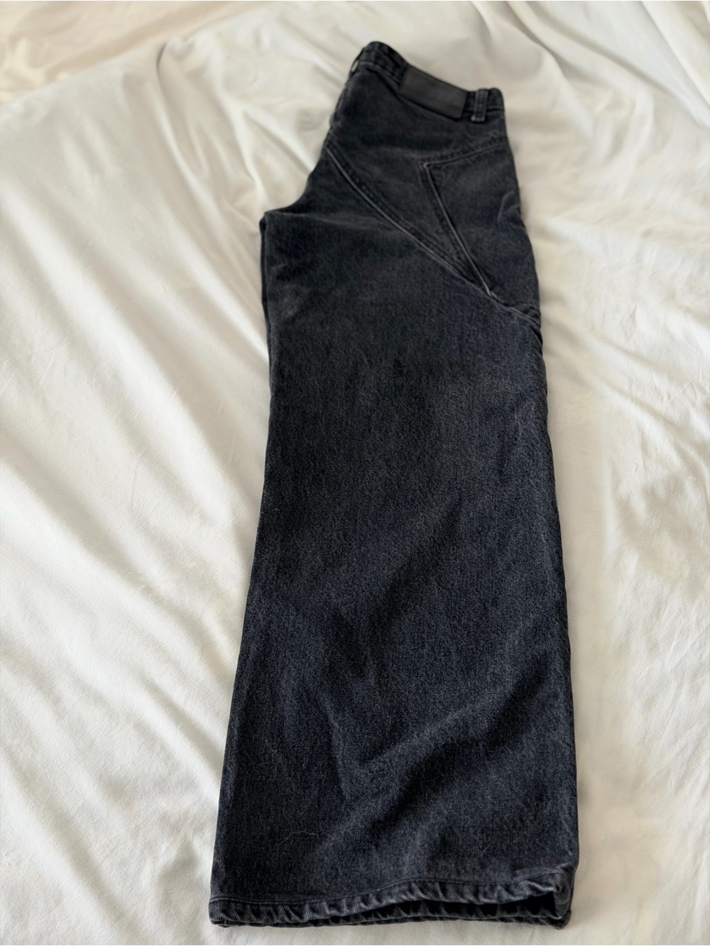 Revice Low Rise Charcoal Jeans